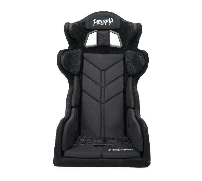NRG Prisma FIA Halo Nitros Cometition Seat w/ Competition Fabric / Homologated - Black - Image 2