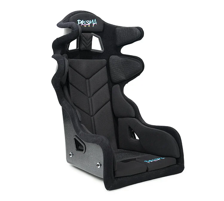 NRG PRISMA FIA NITROS Competition Seat w/ Competition Fabric FIA Homologated - Black - Image 2