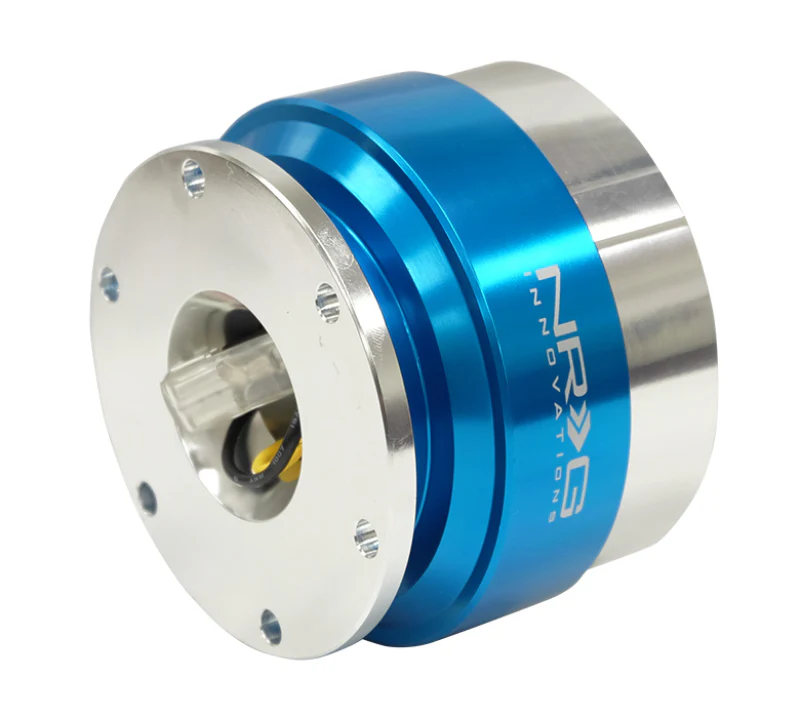 NRG Quick Release - Black Body/ Blue Chrome Ring - Image 4