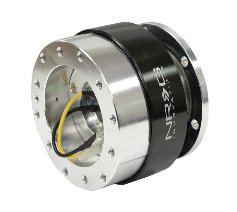 NRG Quick Release Gen 1.5 - Silver Body / Black Chrome Ring - Image 2