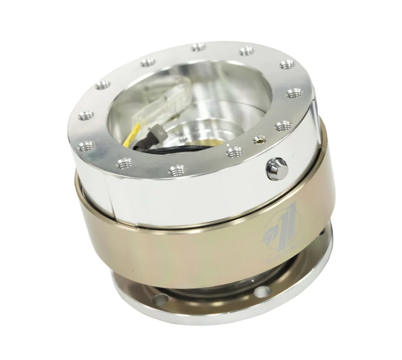NRG Quick Release Gen 1.5 - Silver Body / Titanium Chrome Ring - Image 2