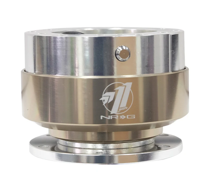 NRG Quick Release Gen 1.5 - Silver Body / Titanium Chrome Ring - Image 4