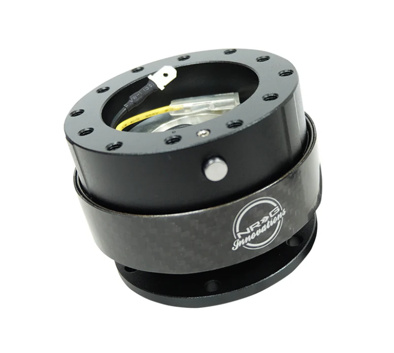 NRG Quick Release Gen 2.0 - Black Body / Black Carbon Fiber Ring - Image 2