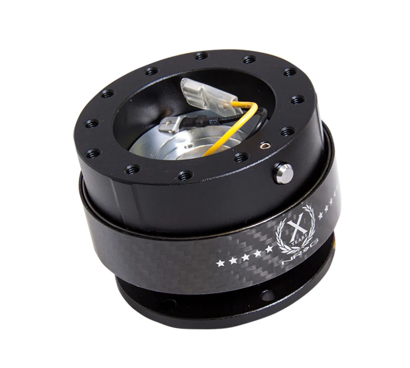 NRG Quick Release Gen 2.0 - Black Body / Black Carbon Fiber Ring - Image 3