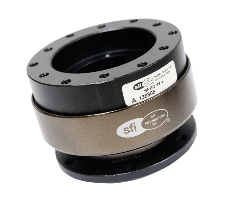 NRG Quick Release Gen 2.0 - Black Body / Chrome Ring SFI Spec 42.1 - Image 3