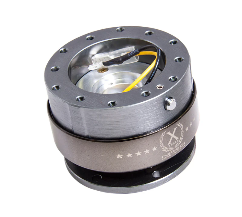 NRG Quick Release Gen 2.0 - Gunmetal Body / Titanium Chrome Ring - Image 4