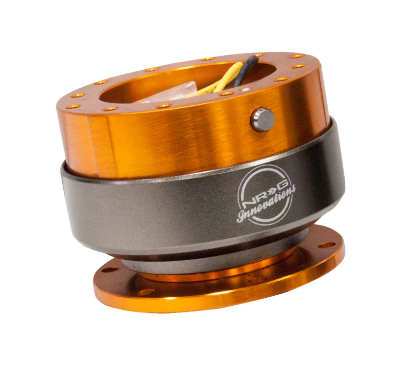 NRG Quick Release Gen 2.0 - Rose Gold Body / Titanium Chrome Ring - Image 2