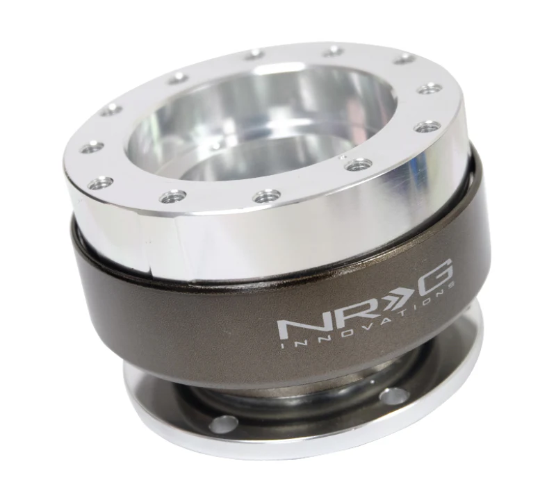 NRG Quick Release Gen 2.0 - Silver Body / Chrome Ring SFI Spec 42.1 - Image 6