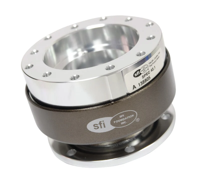 NRG Quick Release Gen 2.0 - Silver Body / Chrome Ring SFI Spec 42.1 - Image 8