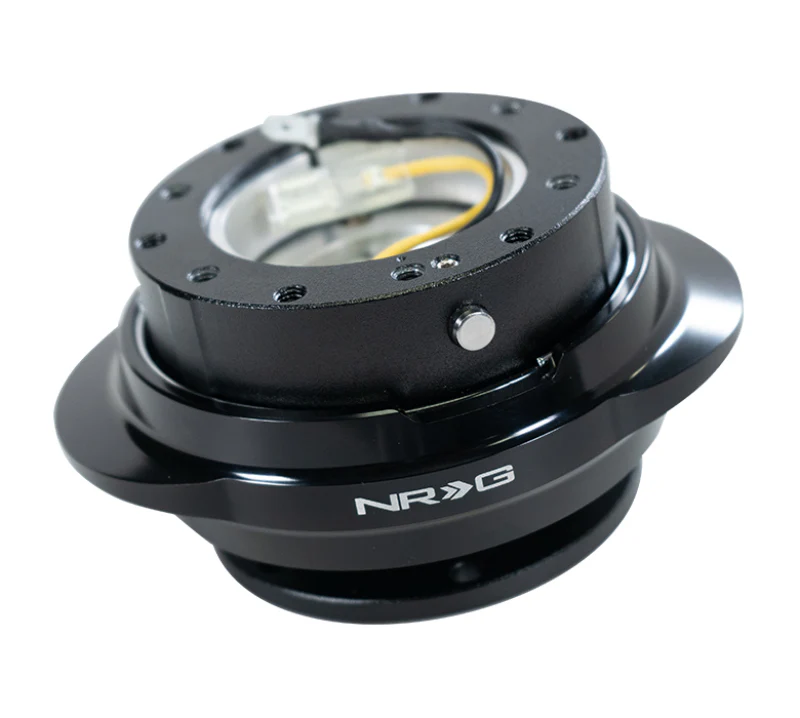 NRG Quick Release Gen 2.2 - Black Body / Shiny Black Oval Ring - Image 3
