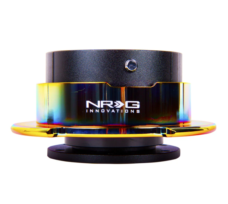NRG Quick Release Gen 2.5 - Black Body / Neochrome Ring - Image 2