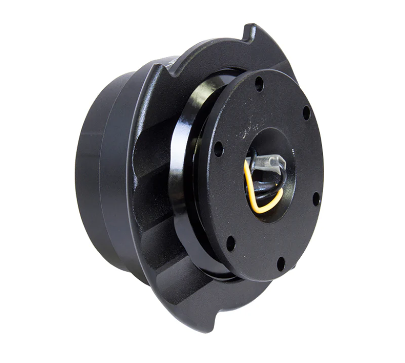 NRG Quick Release Kit Gen 2.5 - Black / Black Ring w/Finger Grooves - Image 7
