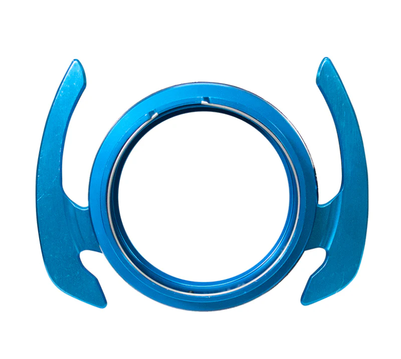 NRG Quick Release Kit Gen 4.0 - Blue Body / Blue Ring w/ Handles - Image 3