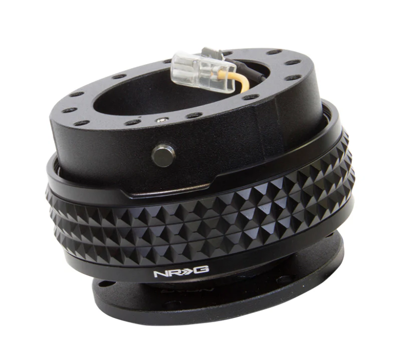 NRG Quick Release Kit - Pyramid Edition - Black Body / Black Pyramid Ring - Image 2