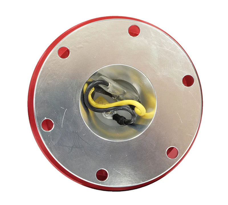 NRG Quick Release - Silver Body/ Red Chrome Ring - Image 2