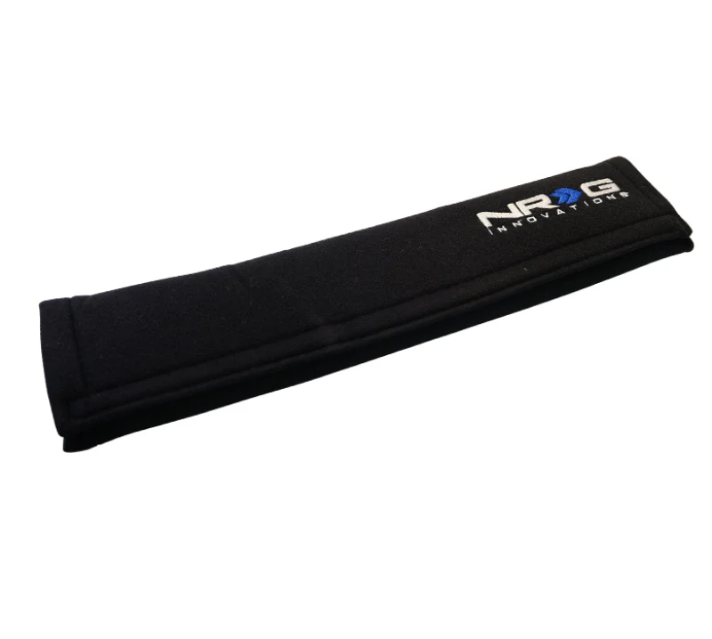 NRG Seat Belt Pads 3.5in. W x 17.3in. L (Black) Long - 1pc - Image 2