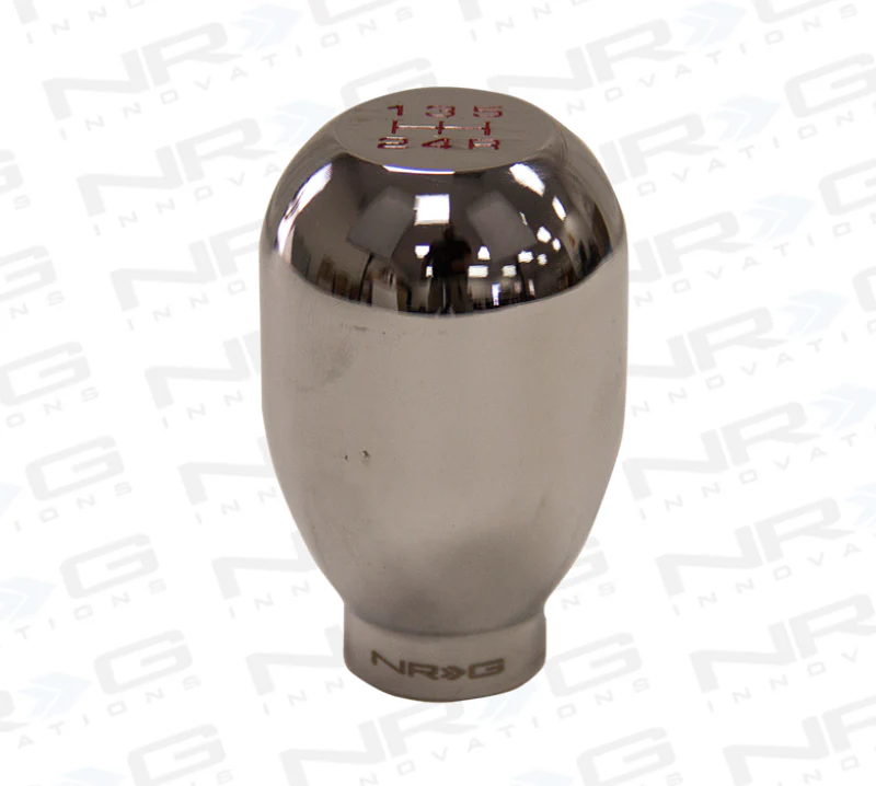 NRG Shift Knob For Honda 42mm - Heavy Weight 480G / 1.1Lbs. - Chrome (5 Speed) - Image 2