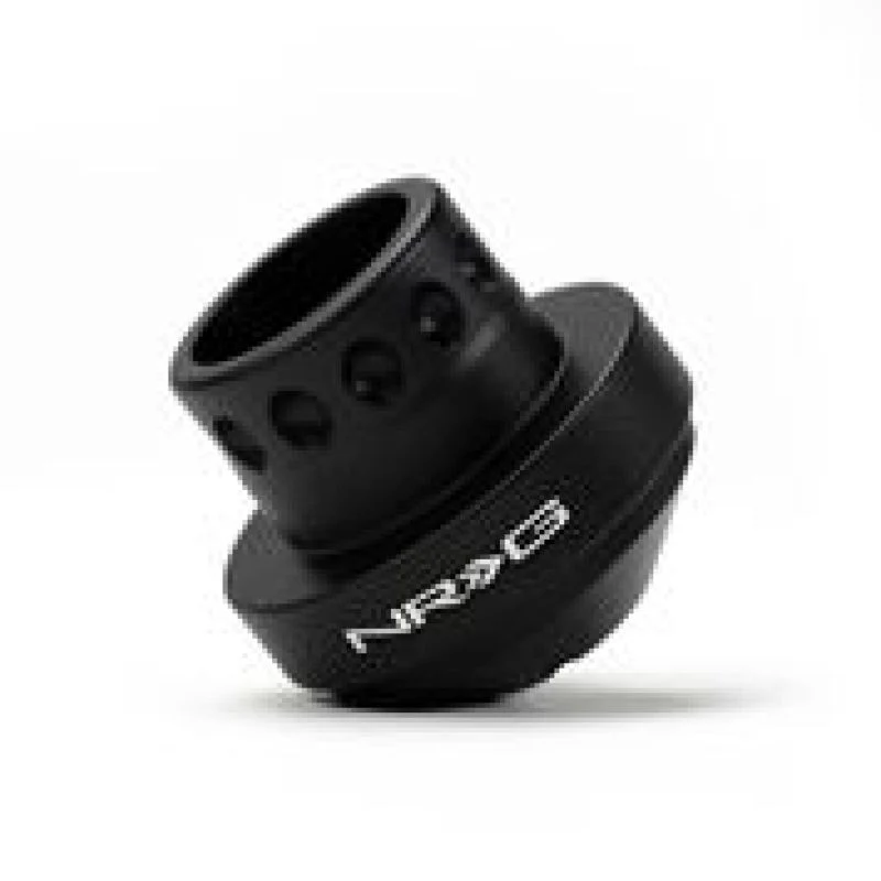 NRG Short Hub Adapter 92-95 Honda Civic / 92-96 Prelude / 90-93 Accord - Matte Black - Image 2