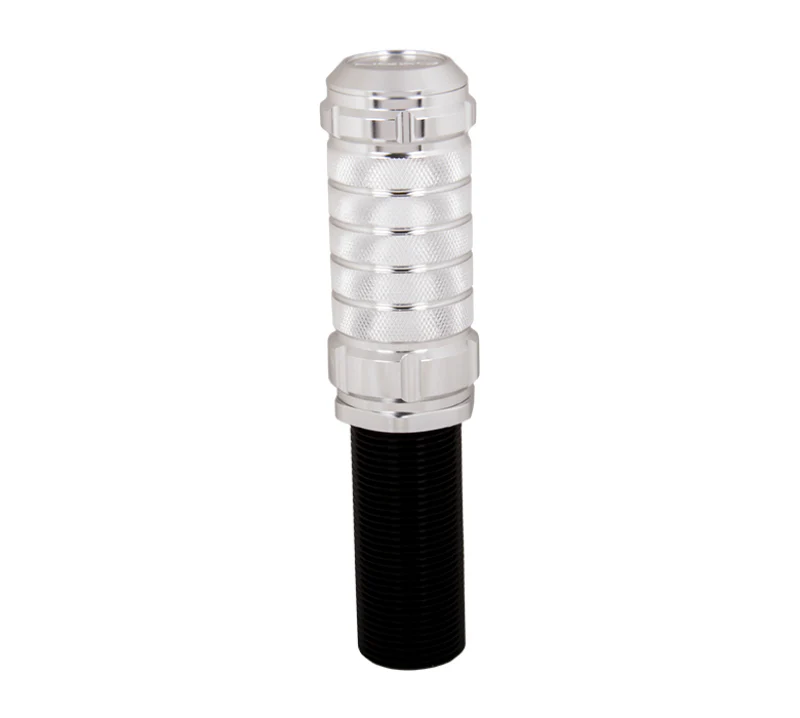 NRG Stealth Adjustable Shift Knob (M10X1.50) Honda / Acura / Lotus - Silver - Image 2