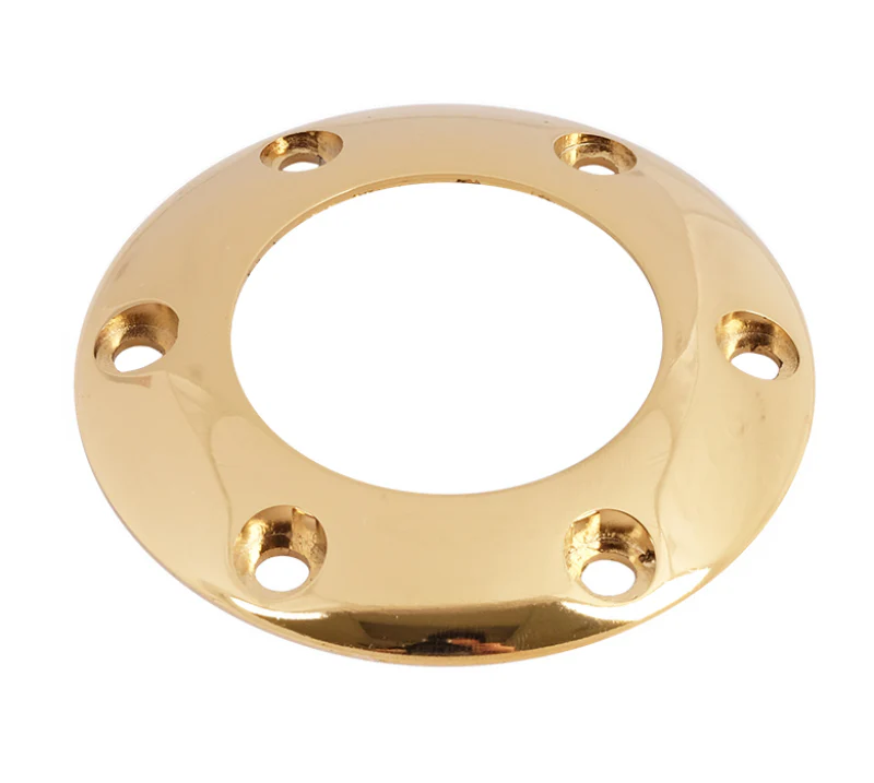 NRG Steering Wheel Horn Button Ring - Chrome Gold - Image 4