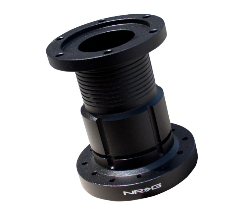 NRG Steering Wheel Hub Extension 4in. Spacer - Black - Image 2