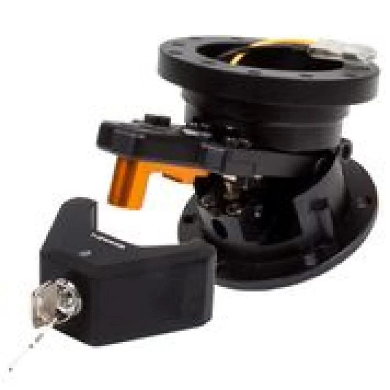 NRG Steering Wheel Quick Tilt System w/Lock - Black - Image 3