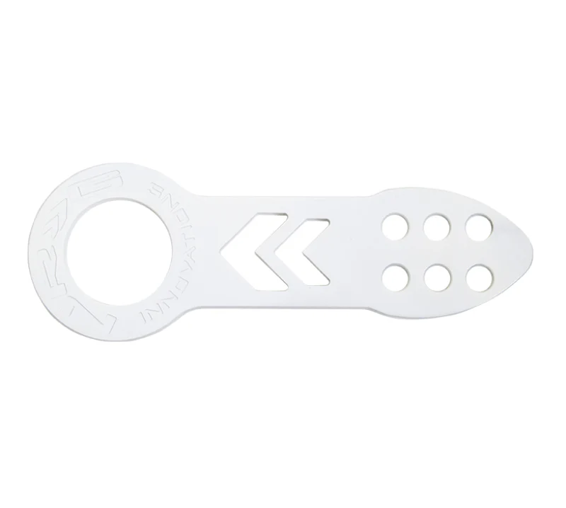 NRG Universal Front Tow Hook - White Powder Coat - Image 2