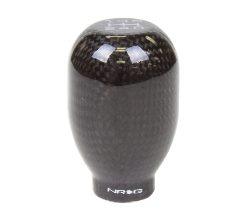NRG Universal Shift Knob 42mm - Heavy Weight 480G / 1.1Lbs. - Black Carbon Fiber (5 Speed) - Image 2