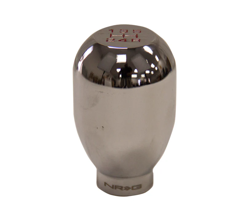 NRG Universal Shift Knob 42mm - Heavy Weight 480G / 1.1Lbs. - Chrome (5 Speed) - Image 2