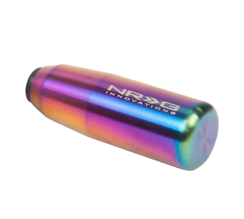 NRG Universal Short Shifter Knob - 3.5in. Length / Heavy Weight .85Lbs. - Multi Color/Neochrome - Image 4