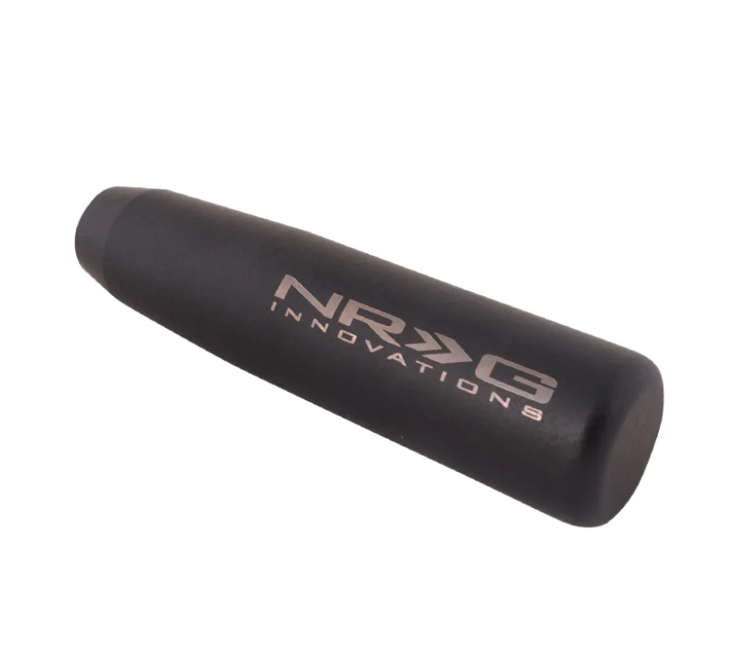 NRG Universal Short Shifter Knob - 5in. Length / Heavy Weight 1.27Lbs. - Black Wrinkle Finish - Image 3