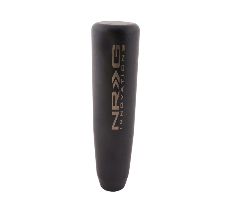 NRG Universal Short Shifter Knob - 5in. Length / Heavy Weight 1.27Lbs. - Black Wrinkle Finish - Image 4