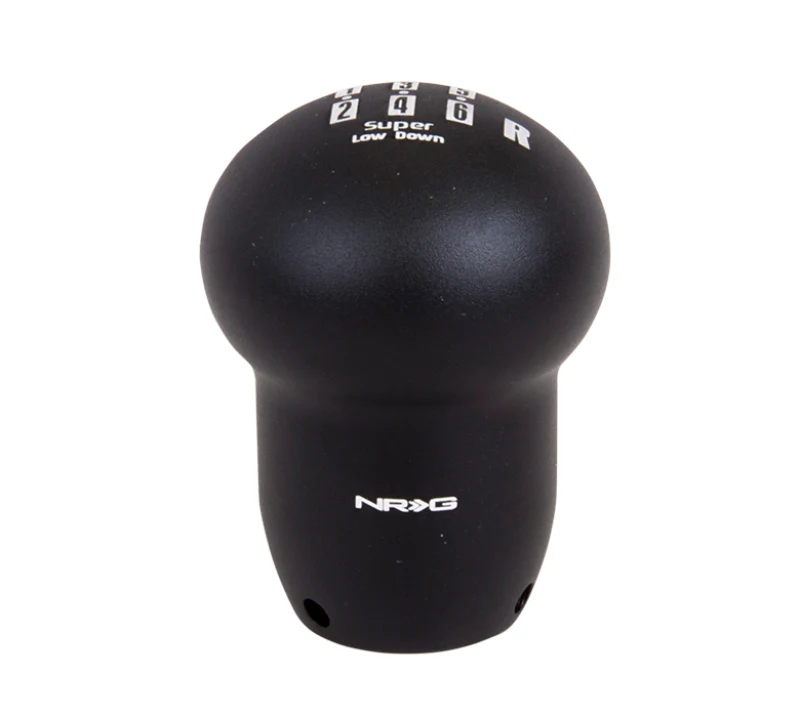 NRG Universal Super Low Down Shift Knob - Black (6 Speed) - Image 2