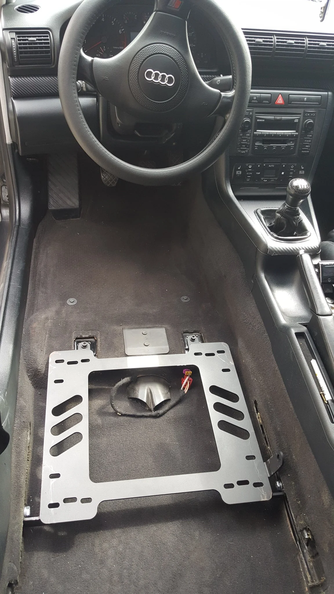 Planted Seat Bracket- Audi A4/S4 [B5 Chassis] With Powered Seat (1994-2002) - Driver / Left - Image 4