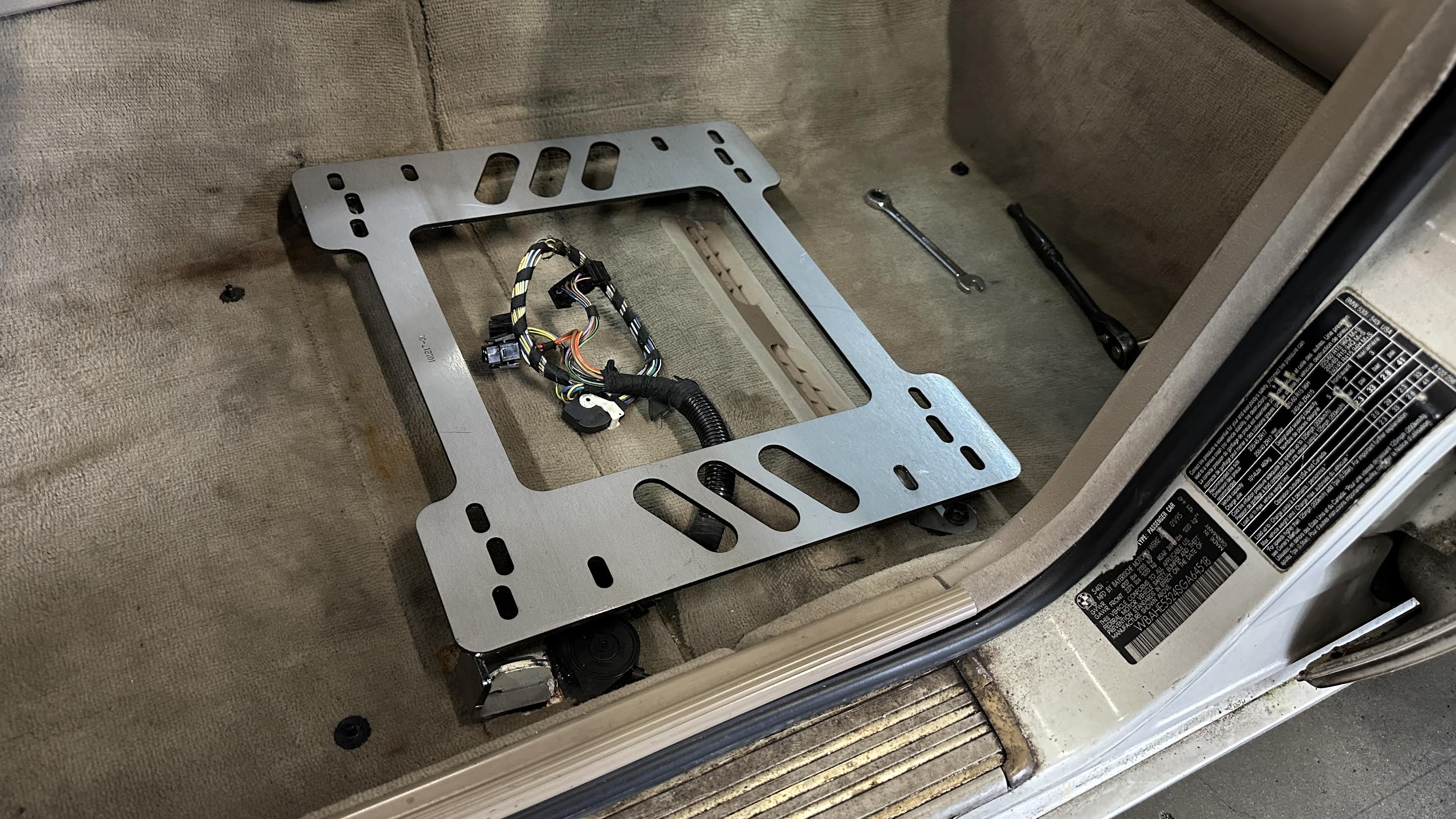 Planted Seat Bracket- BMW 5 Series [E34 Chassis] (1987-1996) - Driver / Left - Image 5