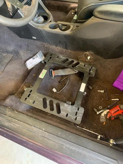 Planted Seat Bracket- Ford Mustang (1979-1998) - Driver / Left - Image 4