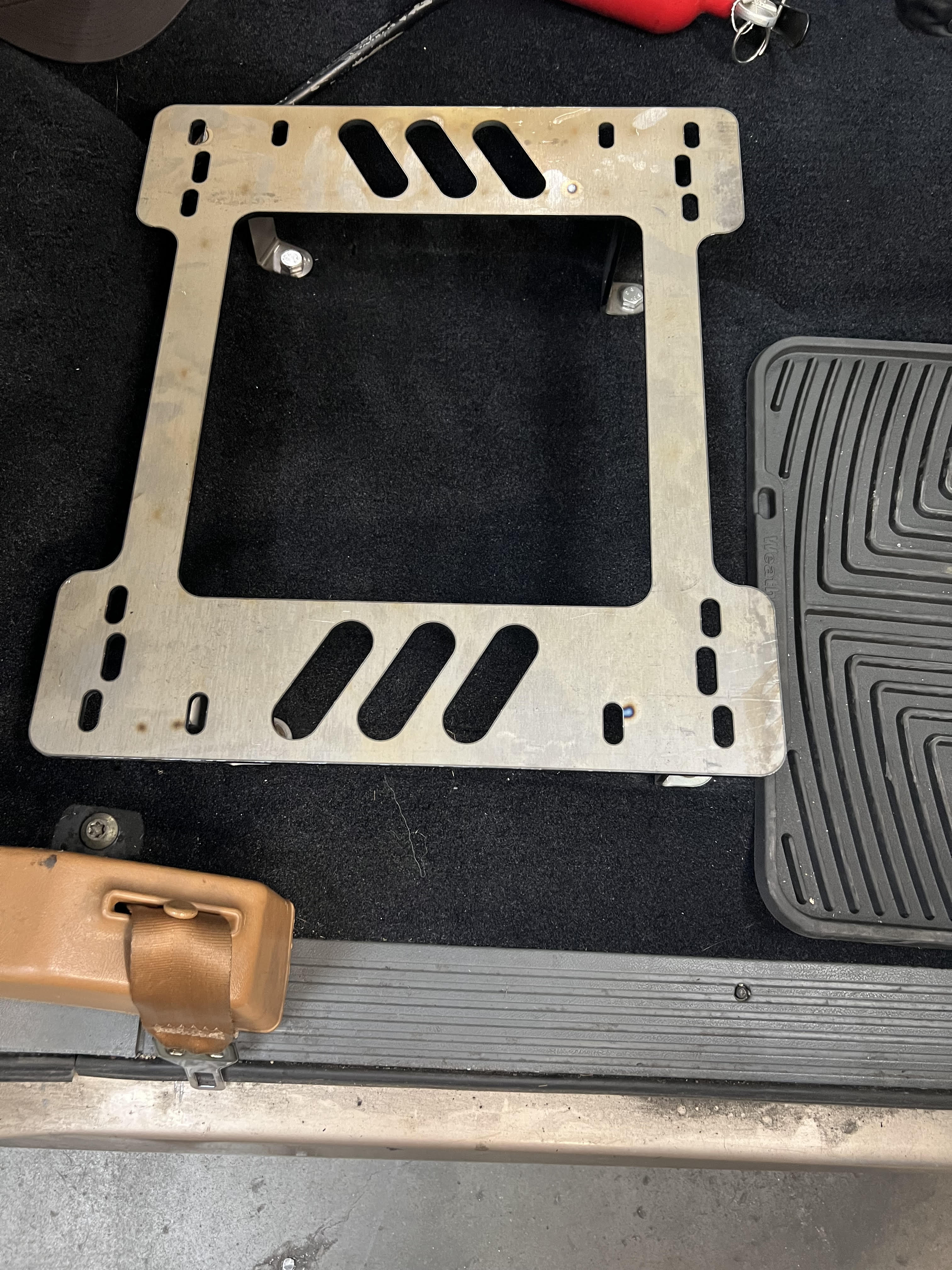 Planted Seat Bracket- GMC Sierra [1st Generation with Bench Seat] (1988-2002) - Passenger / Right - Image 2