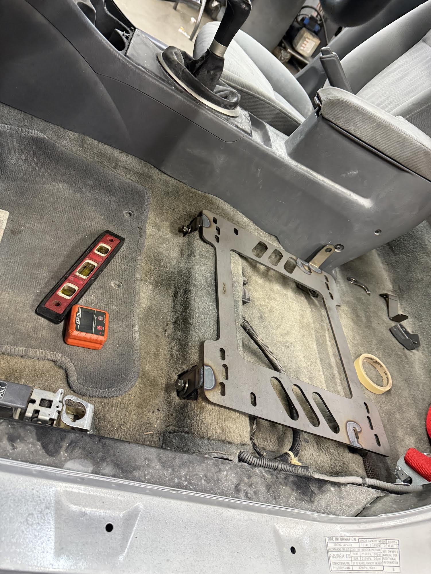 Planted Seat Bracket- Honda Civic [7th Generation Excluding Si] (2000-2004) - Driver / Left - Image 2