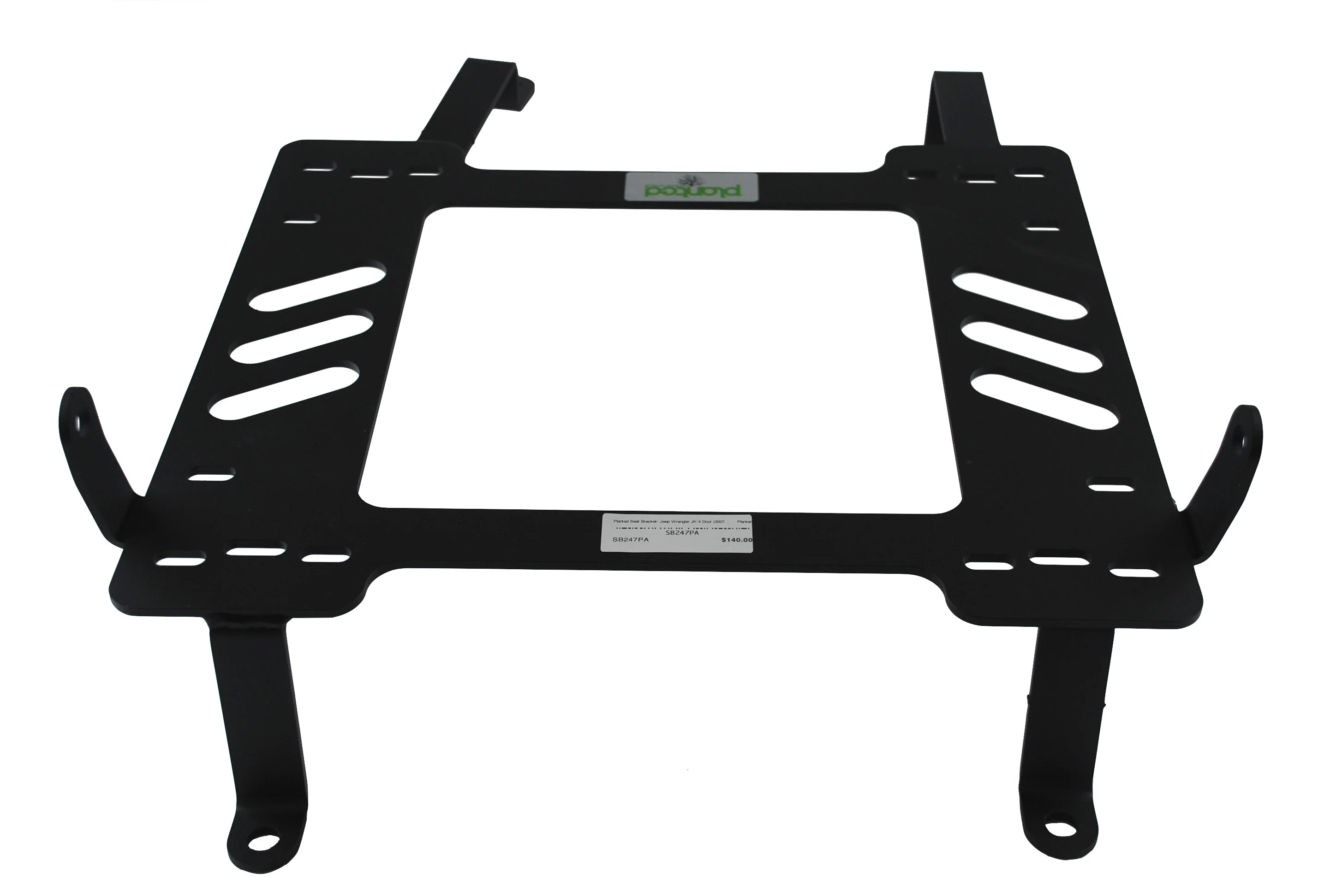 Planted Seat Bracket- Jeep Wrangler JK 4 Door (2007-2018) LOW - Passenger / Right *Mounts to floor not pedestal - Image 3