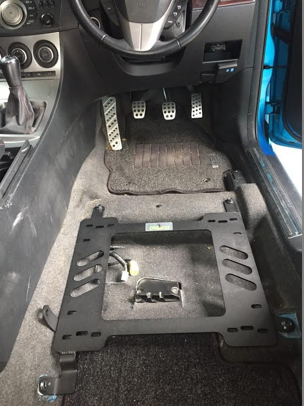 Planted Seat Bracket- Mazda 3 / MazdaSpeed 3 (2010-2013) - Passenger / Right - Image 4