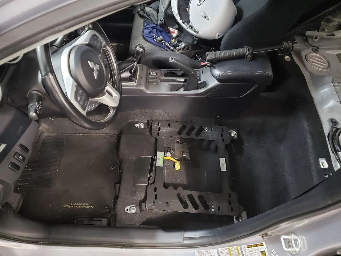 Planted Seat Bracket- Mitsubishi Lancer (2007-2017) / Evo 10 (2007-2015) - Driver / Left - Image 4