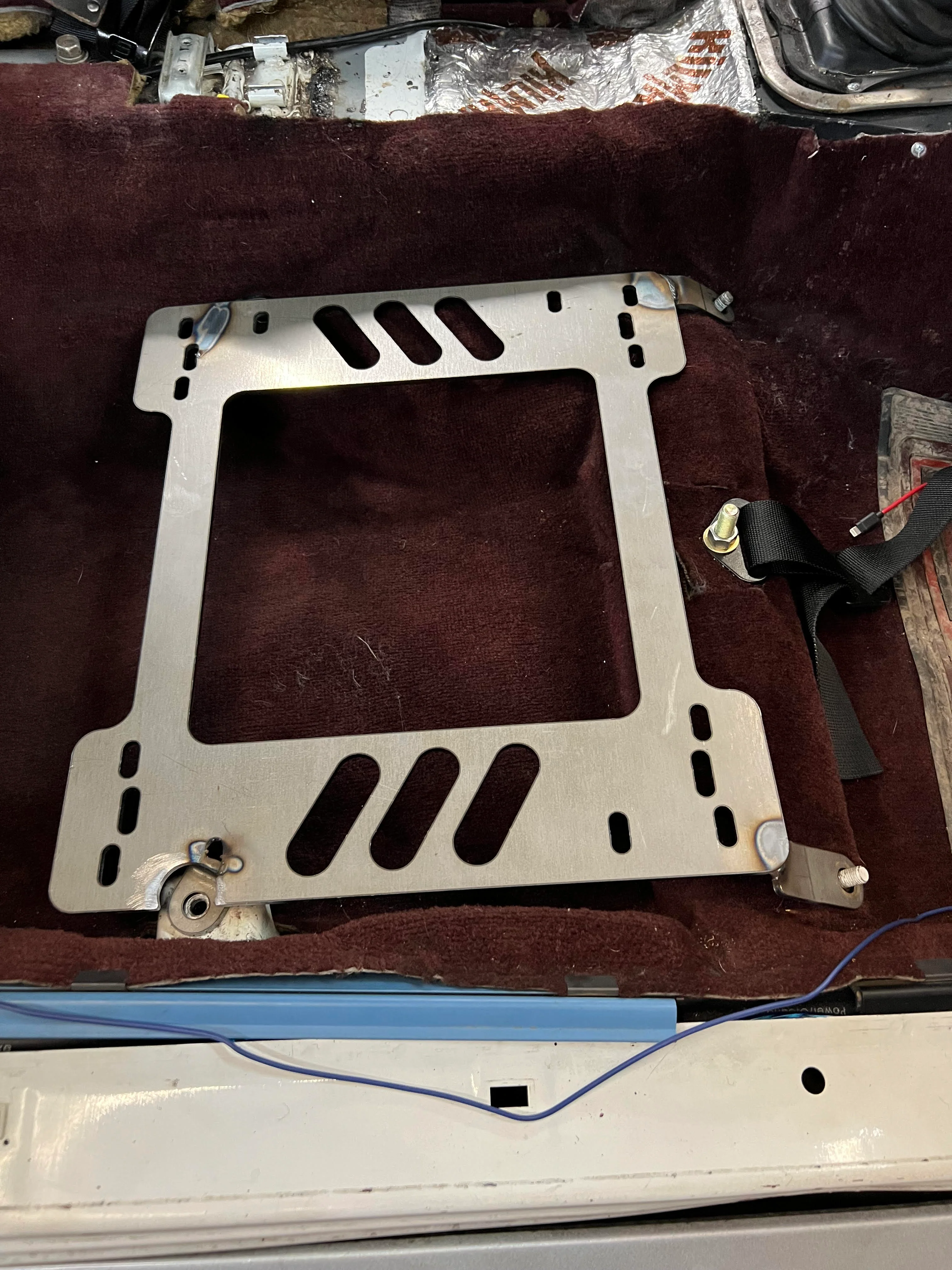 Planted Seat Bracket- Mitsubishi Starion (1983-1989) - Driver / Left - Image 2