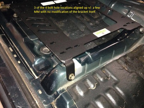 Planted Seat Bracket- Toyota Tacoma [Excluding Bench Seat Models] (1995.5-2004) - Passenger / Right - Image 5