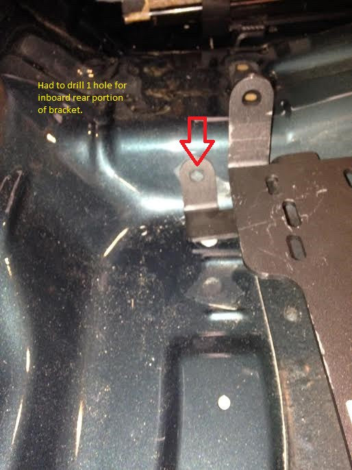 Planted Seat Bracket- Toyota Tacoma [Excluding Bench Seat Models] (1995.5-2004) - Passenger / Right - Image 6
