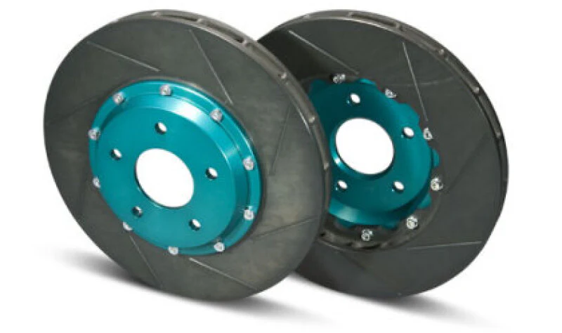 Project Mu SCR-Pro Rotor Front 2Piece - Mitsubishi Lancer Evolution CP9A/CT9A Alumite