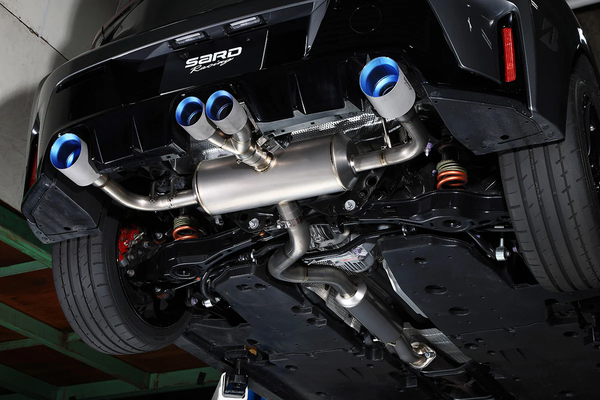 SARD GR Corolla GT1 TiZ Muffler Exhaust System – Titanium - Image 6