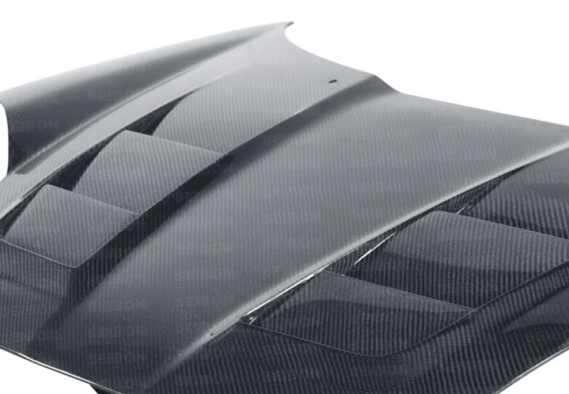 Seibon 00-05 Toyota MR-S (ZZW30L) TS-Style Carbon Fiber Hood - Image 7