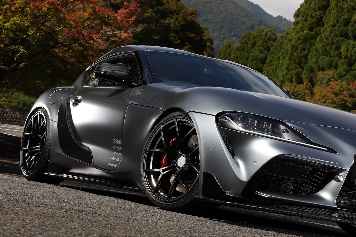Silk Blaze Aero - Toyota A90 Supra Aero 3 Piece KIT - FRP