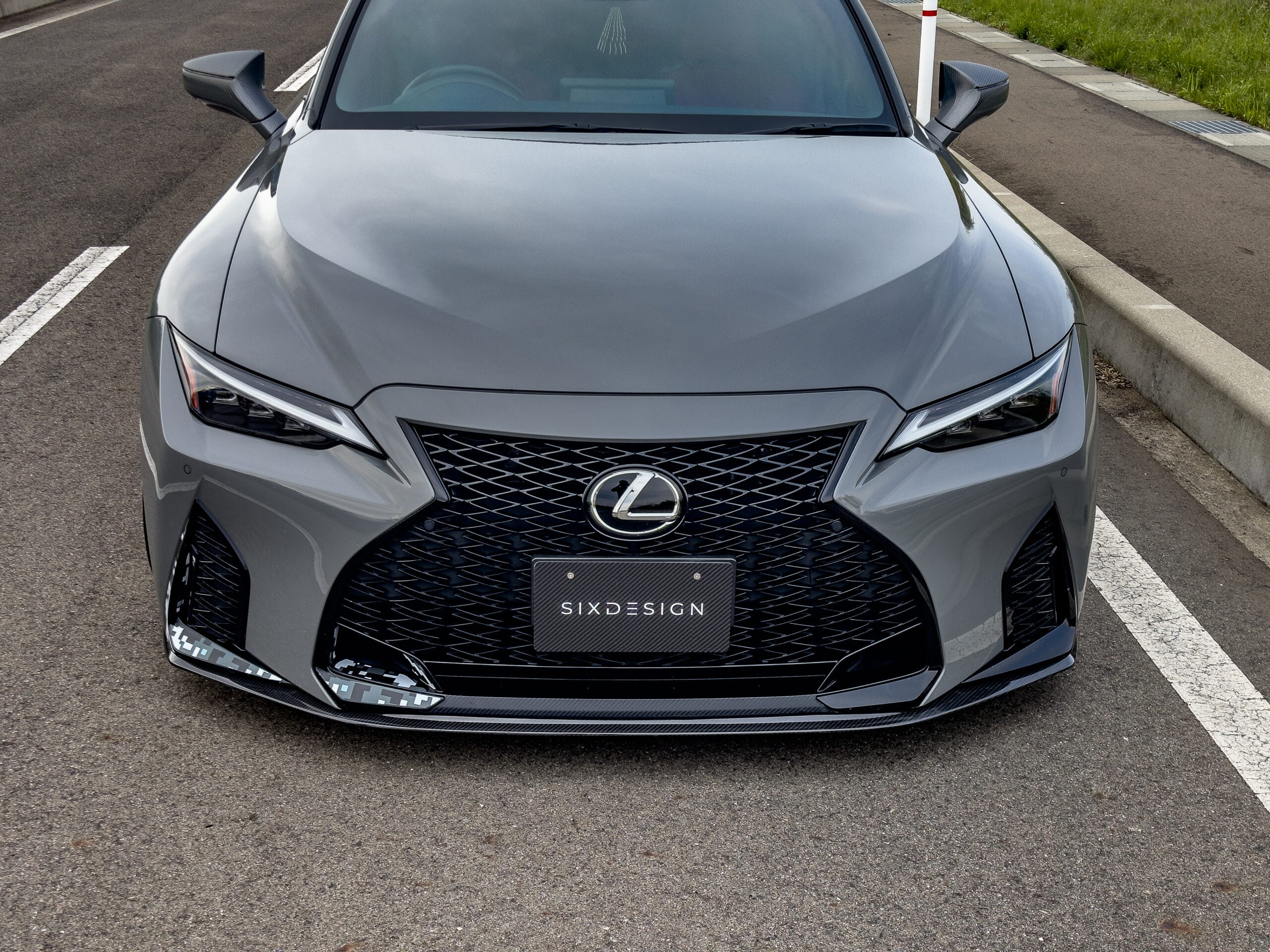 SIX DESIGN 3P AERO SET (FORGED CARBON) FOR LEXUS IS350/300h/300 F-SPORT 2021+ - Image 2