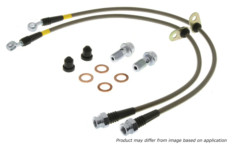 StopTech 95-02 Toyota 4Runner Rear Stainless Steel Brake Line (SINGLE REAR LINE) - Image 2